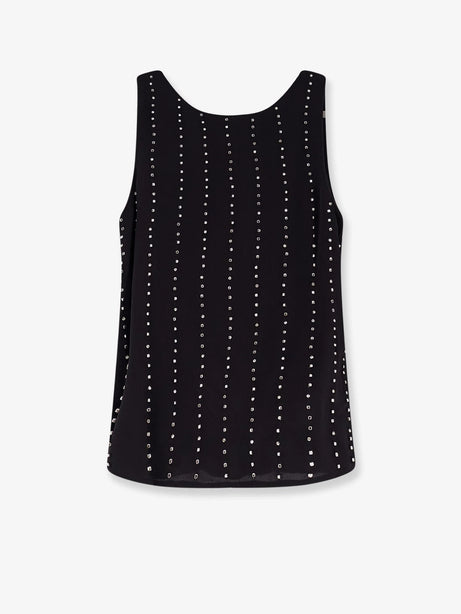 Pinko Tessa viscose top - Nero