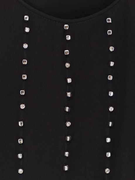 Pinko Tessa viscose top - Nero