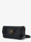 Pinko Soft Horizontal leather crossbody bag - Nero