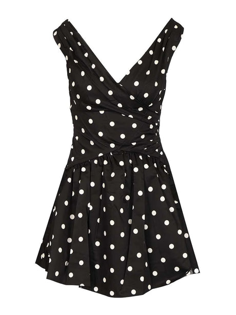 Self-Portrait Mini Dress - Black