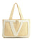 Valentino Garavani Large Shopping Bag - Beige