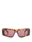 Chloe' Square Sunglasses - Brown