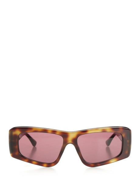 Chloe' Square Sunglasses - Brown