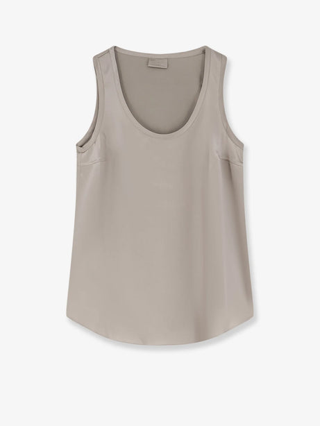 Brunello Cucinelli Stretch silk top - Rosemary
