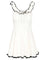 Self-Portrait Mini Knit Dress - White