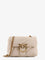 Pinko Love Puff Mini quilted leather crossbody bag - Bianco