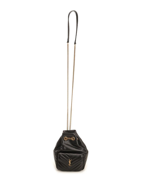 Saint Laurent Nano Size Bucket Bag - Black