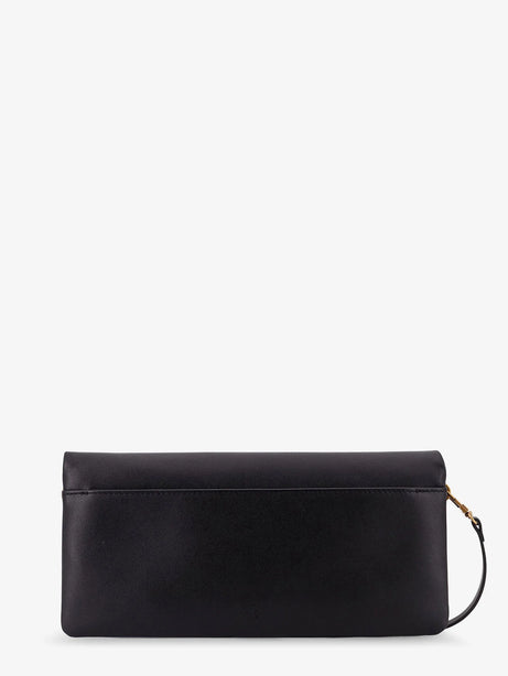 Pinko Click Soft Horizontal leather crossbody bag - Nero