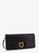 Pinko Click Soft Horizontal leather crossbody bag - Nero