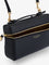 Tory Burch Hammered leather Romy slim shoulder bag - Black