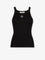 Fendi Ribbed cotton tank top - Black