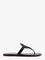 Tory Burch Leather thong sandals - Cocoa