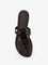 Tory Burch Leather thong sandals - Cocoa