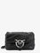 Pinko Love Puff Mini quilted leather crossbody bag - Nero