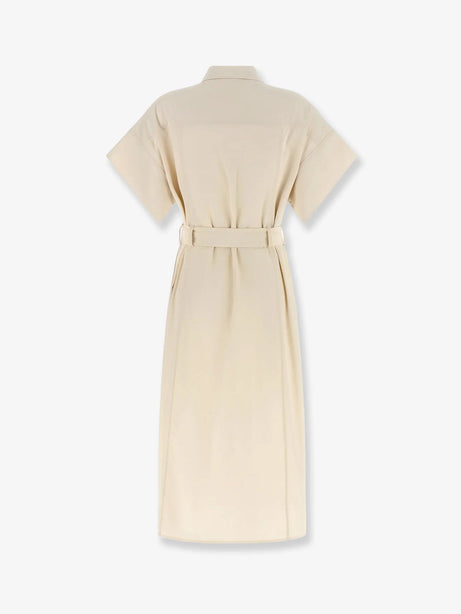 Pinko Alesha chemisier cotton dress - Beige