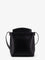 Ferragamo Leather crossbody bag with Gancini detail - Nero