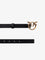 Pinko Berry leather belt - Nero