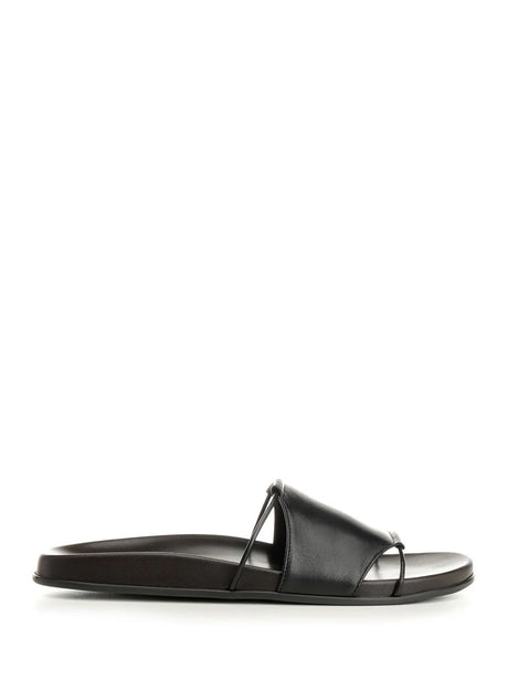 The Row Vivienne Sandal - Black