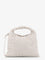Bottega Veneta Mini Hop leather crossbody bag with Intrecciato pattern - White