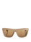 Bottega Veneta Beige Sunglasses