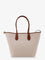 Polo Ralph Lauren Canvas shoulder bag with front logo patch - Naturalcuoio