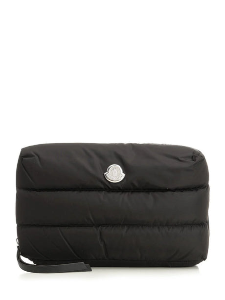 Moncler Caradoc Quilted Beauty Case - Black