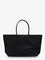 Tory Burch Ella Twist nylon shoulder bag with maxi front logo patch - Black