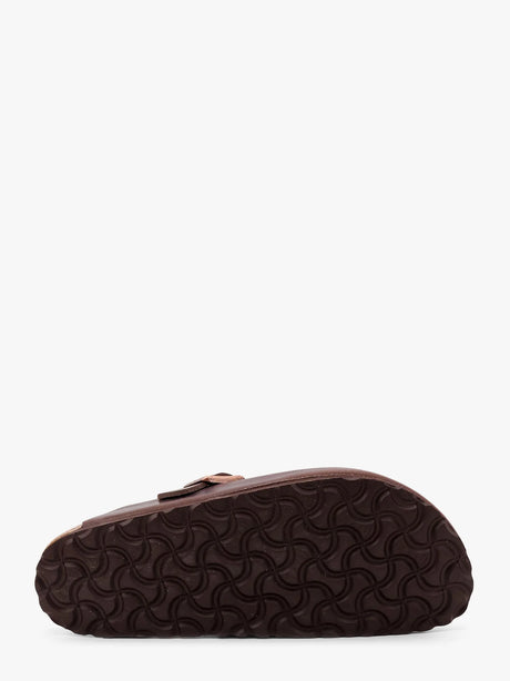 Birkenstock Boston BS leather mule - Marrone