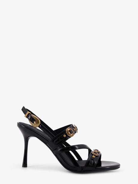 Pinko Vanda leather sandals - Nero
