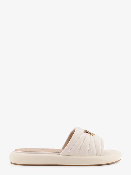 Pinko Fiona leather sandals - Bianco