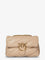 Pinko Love Puff Classic quilted leather crossbody bag - Beige