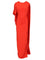 Stella Mccartney Asymmetrical Cape Maxi Dress - Red