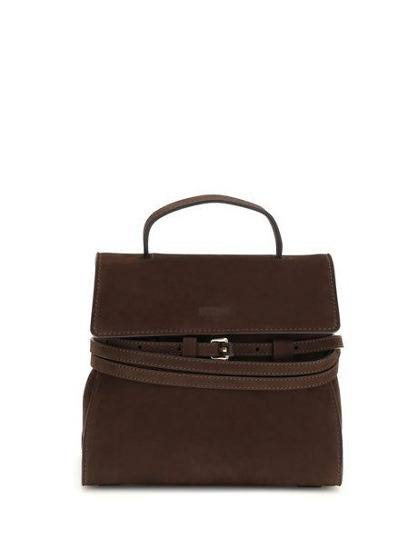 Moschino Tie Me Handbag - Cioccolato