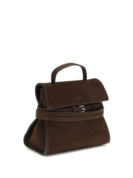 Moschino Tie Me Handbag - Cioccolato