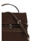 Moschino Tie Me Handbag - Cioccolato