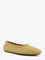 Tod'S Leather ballerina with Gomminos detail on the back - Gialla