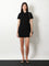 Saint Laurent Cotton short dress - Noir