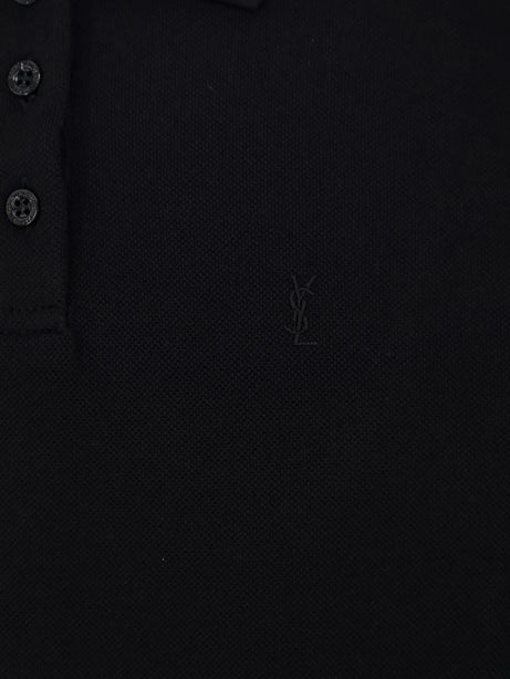 Saint Laurent Cotton short dress - Noir