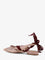 Pinko Gianira leather ballerinas with suede inserts - Beige