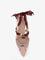 Pinko Gianira leather ballerinas with suede inserts - Beige