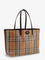 Burberry Highlands coated canvas shoulder bag - Sand