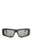 Chloe' Square Sunglasses - Black