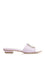 Roger Vivier Belle Vivier Leather Mule - Viola