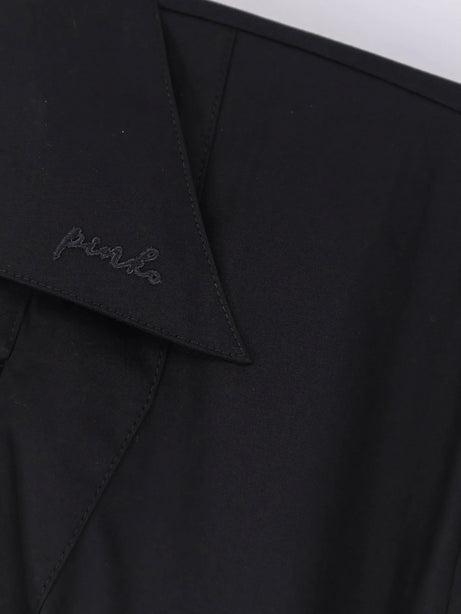 Pinko Aline stretch cotton dress - Nero