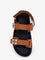 Tory Burch Mellow low leather sandals - Cuoio