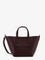 Brunello Cucinelli BC Duo leather crossbody bag - Burgundy