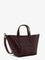 Brunello Cucinelli BC Duo leather crossbody bag - Burgundy