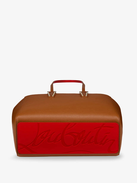 Christian Louboutin Cabata leather shoulder bag - Cuoiogold