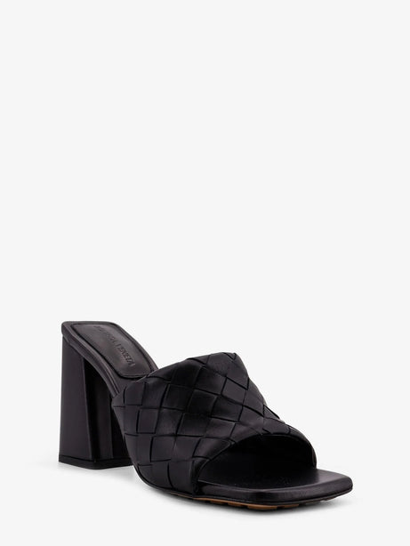 Bottega Veneta Parco letaher sandals - Black
