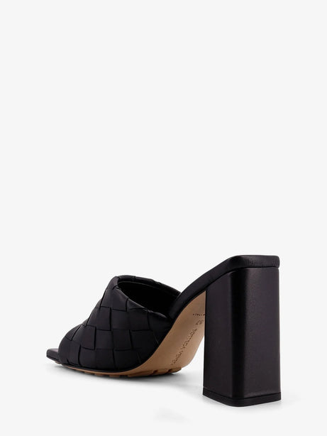 Bottega Veneta Parco letaher sandals - Black